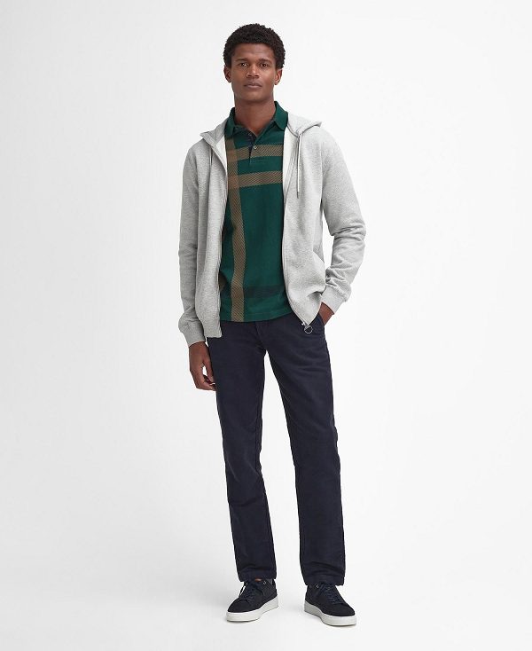 Barbour Beckhill Zip-up Hoodie γκρι | BABO88671