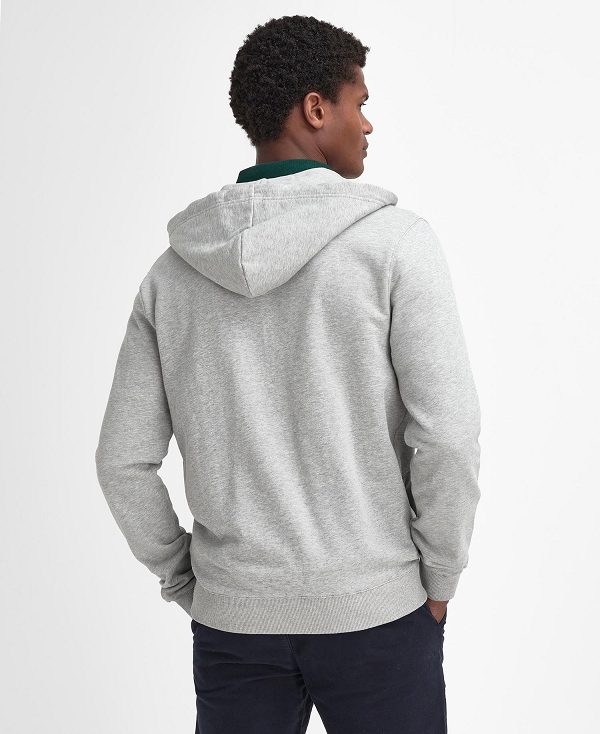 Barbour Beckhill Zip-up Hoodie γκρι | BABO88671