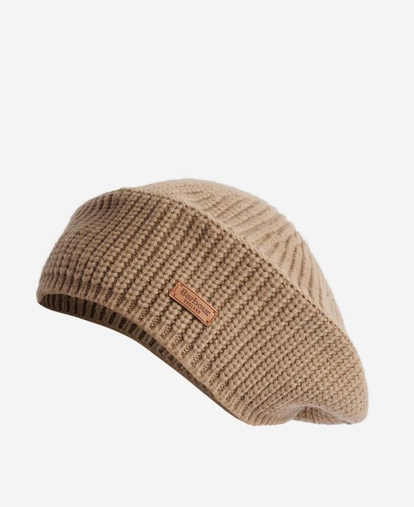 Barbour Beldon Beret Μπεζ | BABO90050