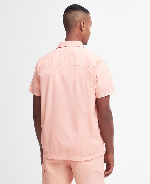 Barbour Belmont Regular Short-sleeved Shirt κοραλι | BABO87741