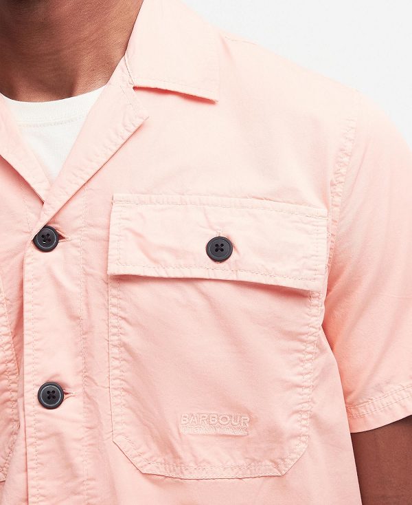 Barbour Belmont Regular Short-sleeved Shirt κοραλι | BABO87741