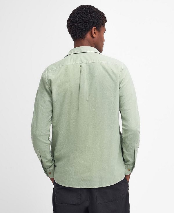 Barbour Bentham Long-sleeved Shirt πρασινο | BABO87683