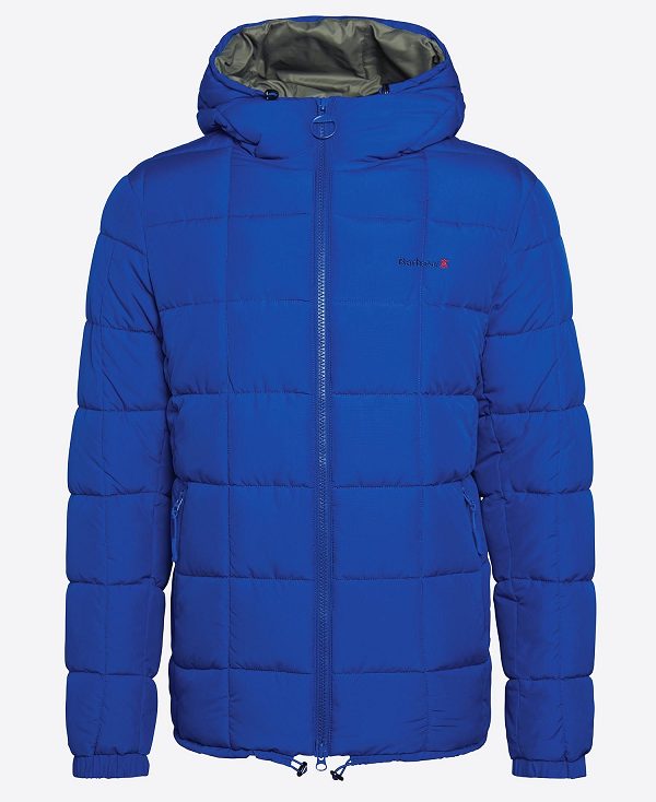 Barbour Benton Quilted Jacket ανοιχτο μπλε | BABO87320