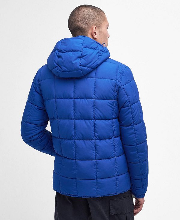 Barbour Benton Quilted Jacket ανοιχτο μπλε | BABO87320