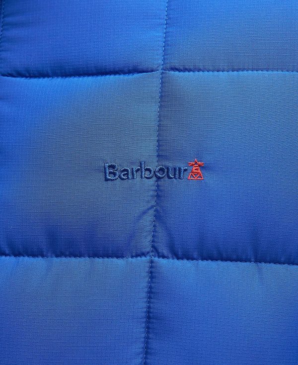 Barbour Benton Quilted Jacket ανοιχτο μπλε | BABO87320