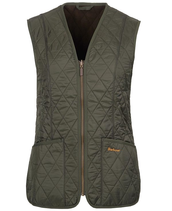 Barbour Betty Fleece Liner σκούρο Ελιά | BABO89424