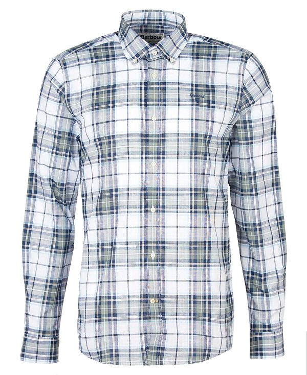 Barbour Blakelow Tailored Long-sleeved Shirt πρασινο | BABO87605