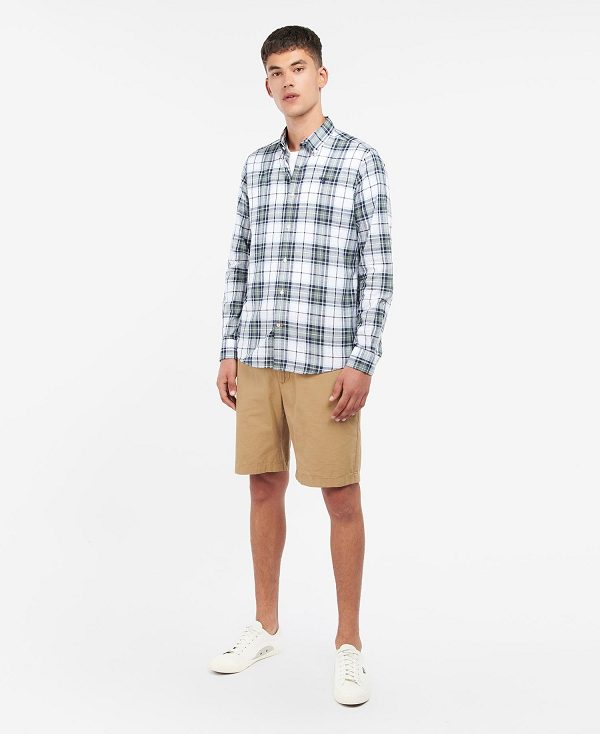 Barbour Blakelow Tailored Long-sleeved Shirt πρασινο | BABO87605