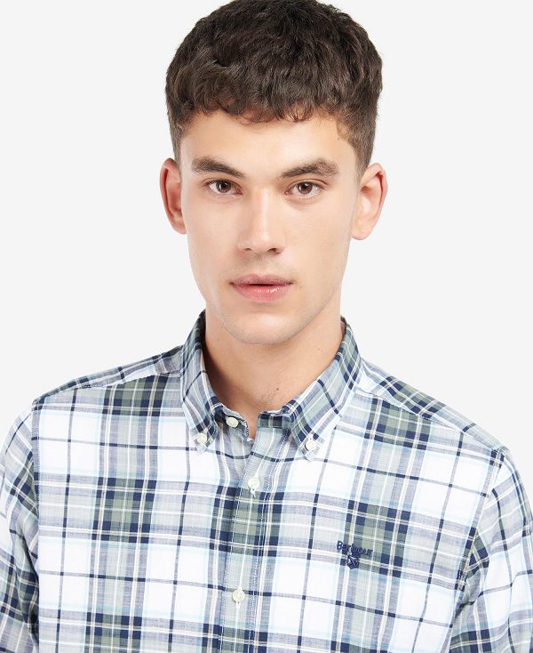 Barbour Blakelow Tailored Long-sleeved Shirt πρασινο | BABO87605
