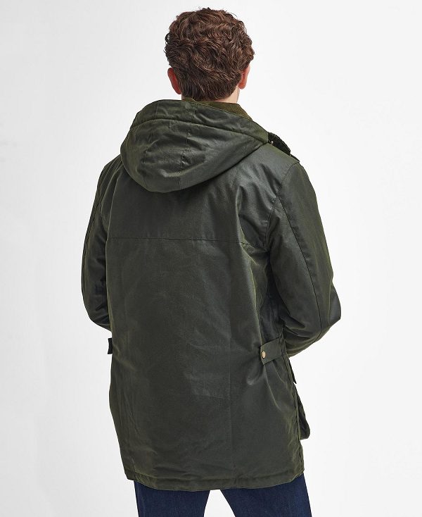 Barbour Bleaberry Waxed Jacket Ελιά | BABO87269