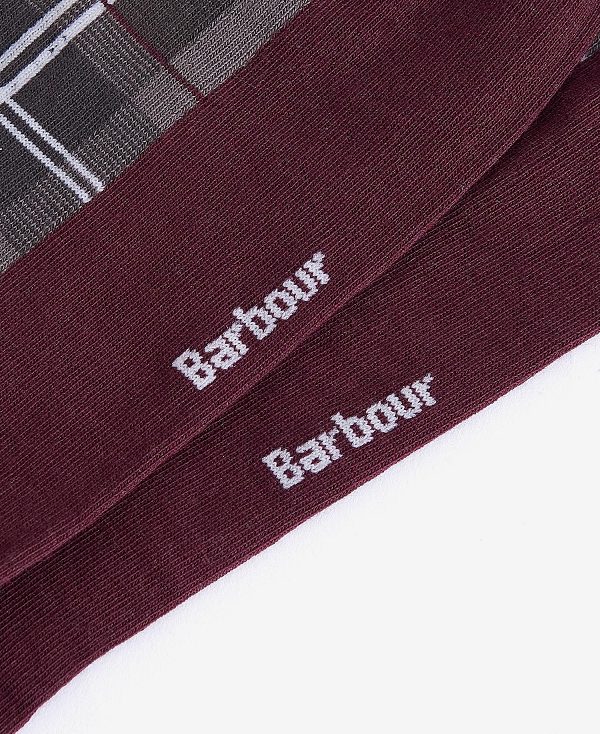 Barbour Blyth Socks σκούρο καφε | BABO89138