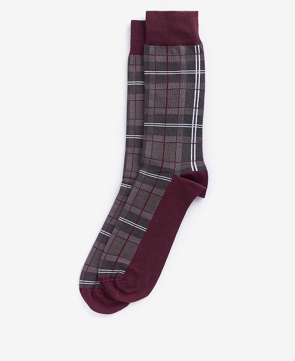 Barbour Blyth Socks σκούρο καφε | BABO89138