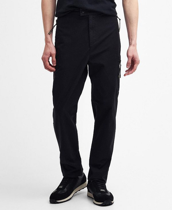Barbour Bolt Straight-leg Trousers μαυρα | BABO88786