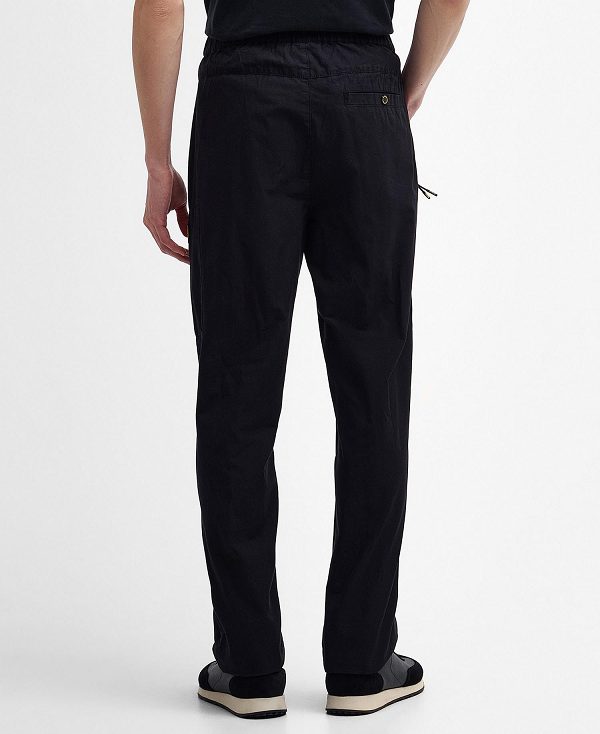 Barbour Bolt Straight-leg Trousers μαυρα | BABO88786