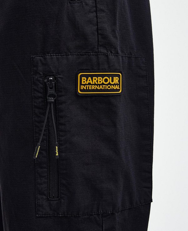 Barbour Bolt Straight-leg Trousers μαυρα | BABO88786
