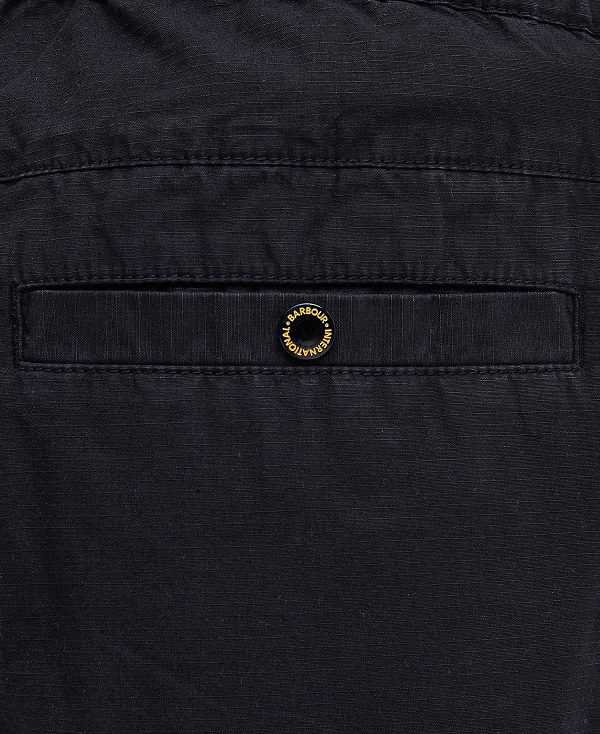 Barbour Bolt Straight-leg Trousers μαυρα | BABO88786