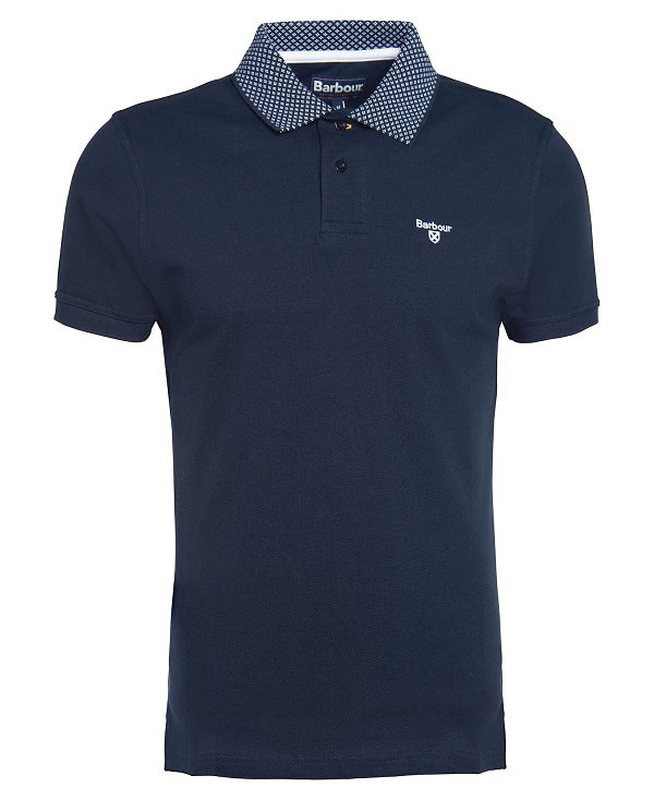 Barbour Bothain Polo Shirt σκουρο μπλε | BABO88062