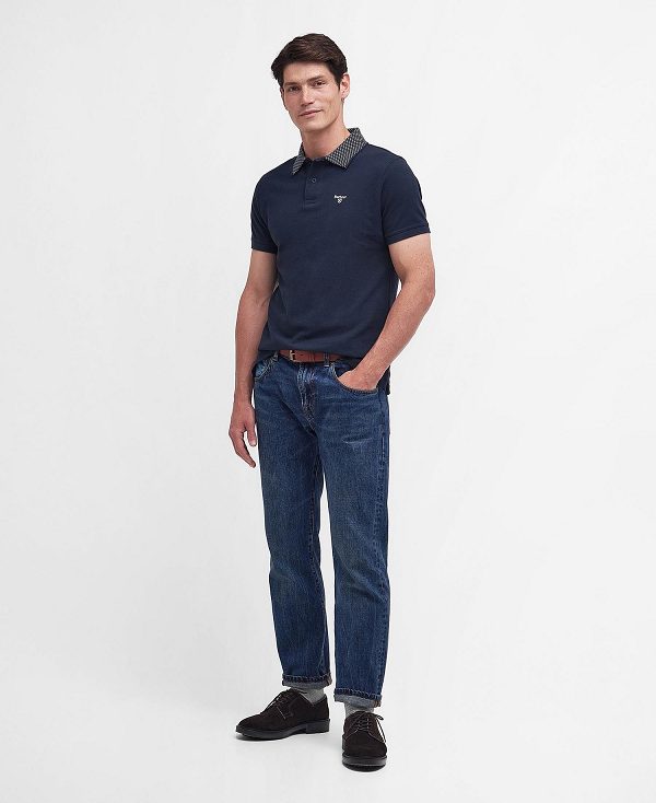 Barbour Bothain Polo Shirt σκουρο μπλε | BABO88062