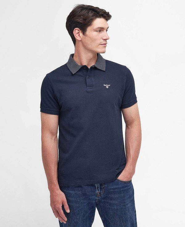 Barbour Bothain Polo Shirt σκουρο μπλε | BABO88062