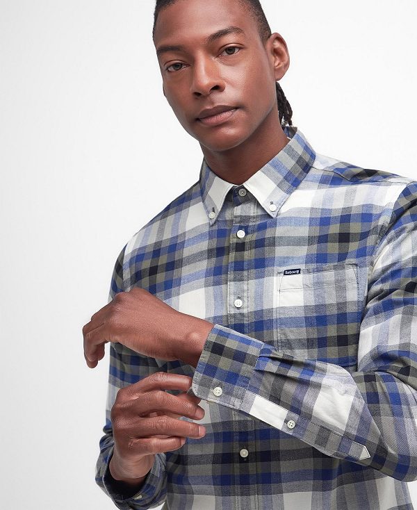 Barbour Bowmont Tailored Shirt πρασινο | BABO87660