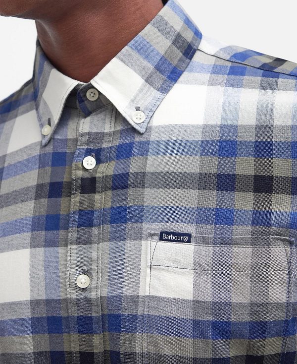 Barbour Bowmont Tailored Shirt πρασινο | BABO87660
