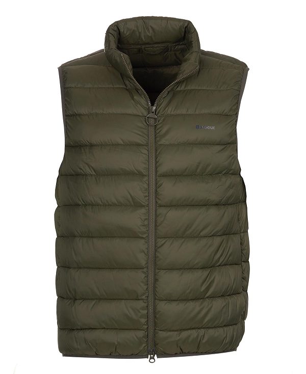 Barbour Bretby Gilet Ελιά | BABO87530