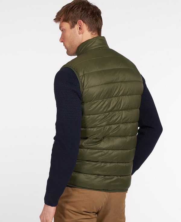 Barbour Bretby Gilet Ελιά | BABO87530