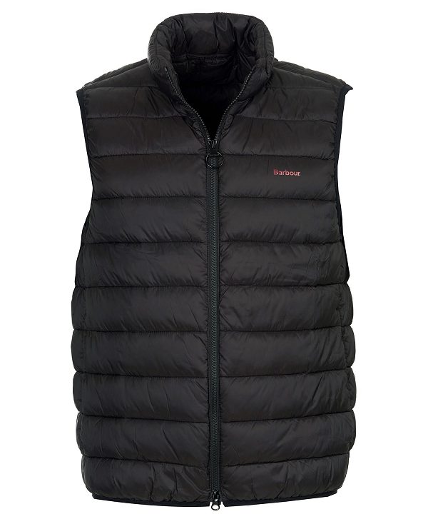 Barbour Bretby Gilet μαυρα | BABO87552
