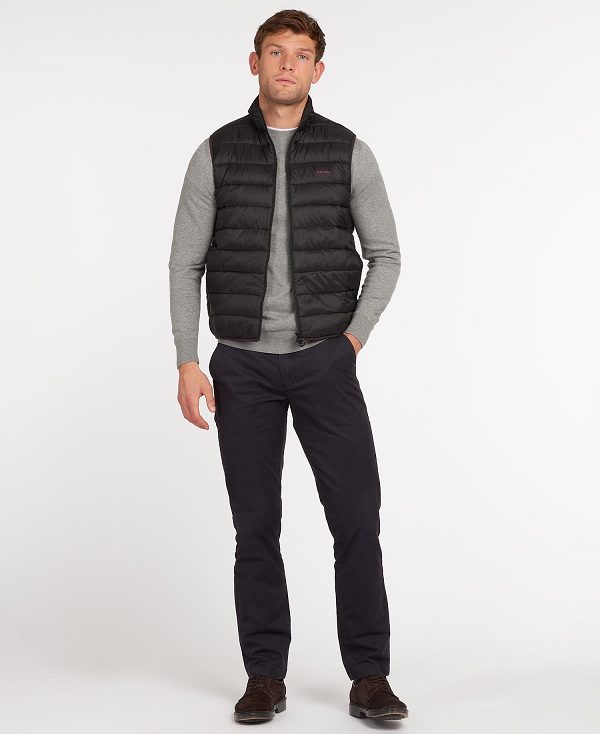 Barbour Bretby Gilet μαυρα | BABO87552