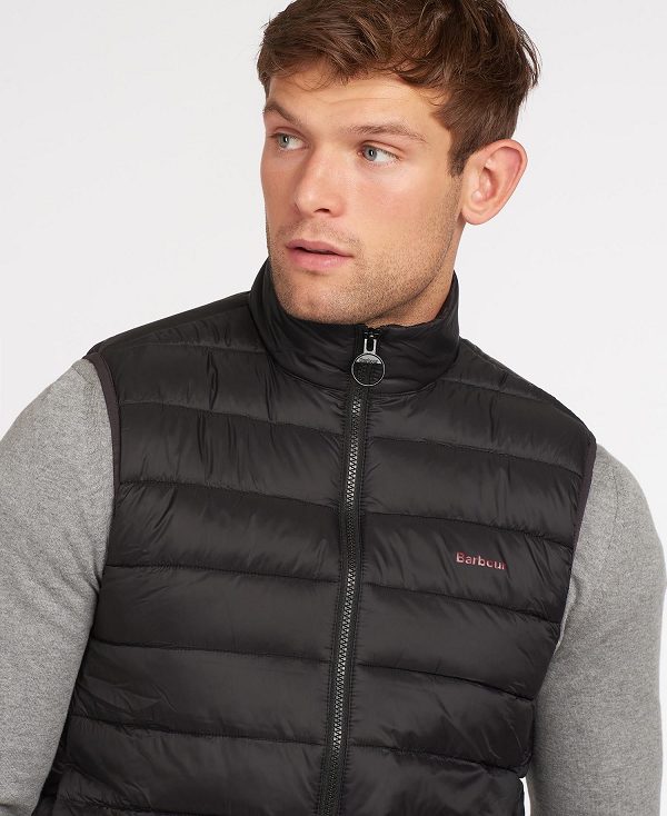 Barbour Bretby Gilet μαυρα | BABO87552