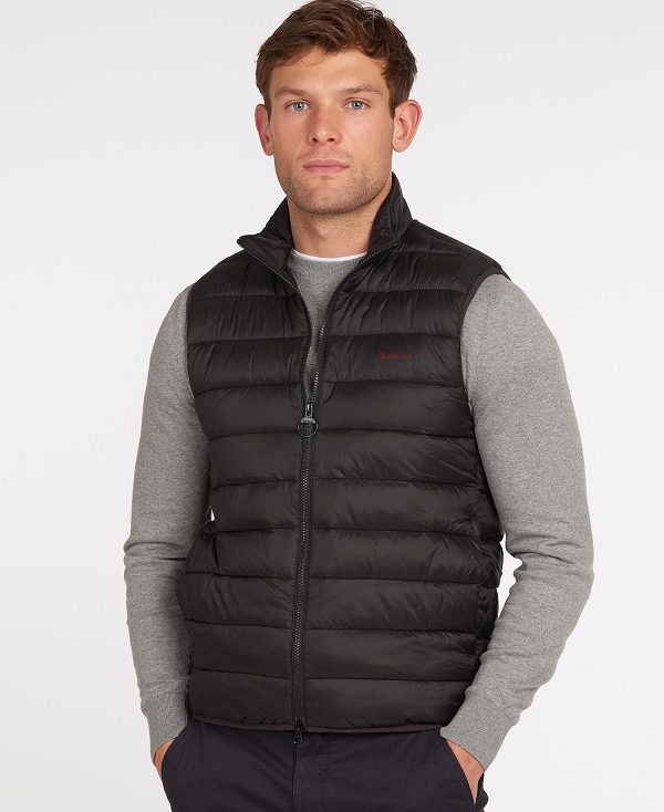 Barbour Bretby Gilet μαυρα | BABO87552
