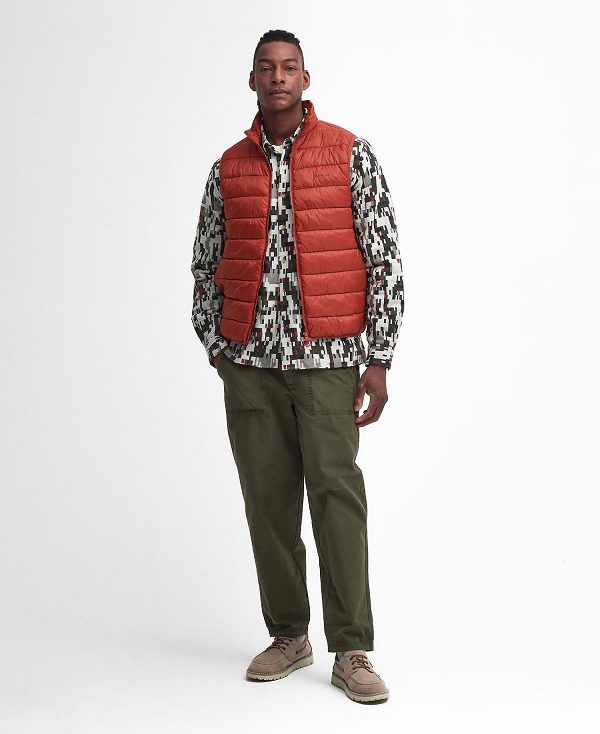 Barbour Bretby Gilet κοκκινα | BABO87571