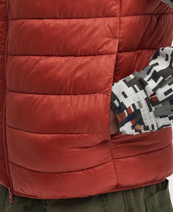 Barbour Bretby Gilet κοκκινα | BABO87571