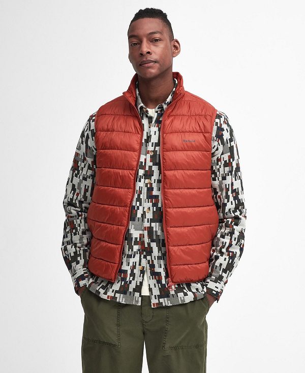 Barbour Bretby Gilet κοκκινα | BABO87571