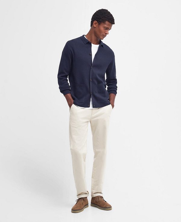 Barbour Brigends Cardigan σκουρο μπλε | BABO88615