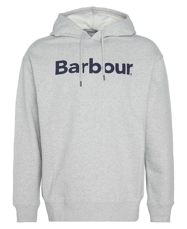 Barbour Brushed Nicholas Oversized Hoodie γκρι | BABO88622