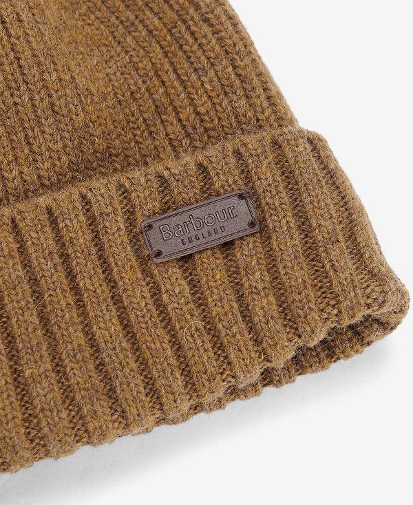 Barbour Carlton Beanie καφε | BABO89034