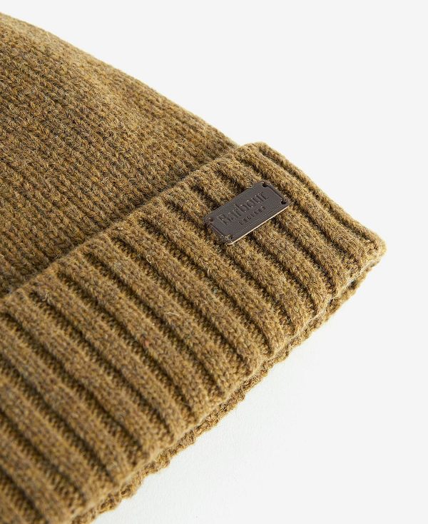 Barbour Carlton Beanie καφε | BABO89034