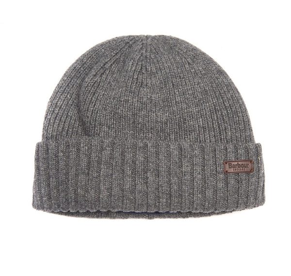 Barbour Carlton Beanie γκρι | BABO89038