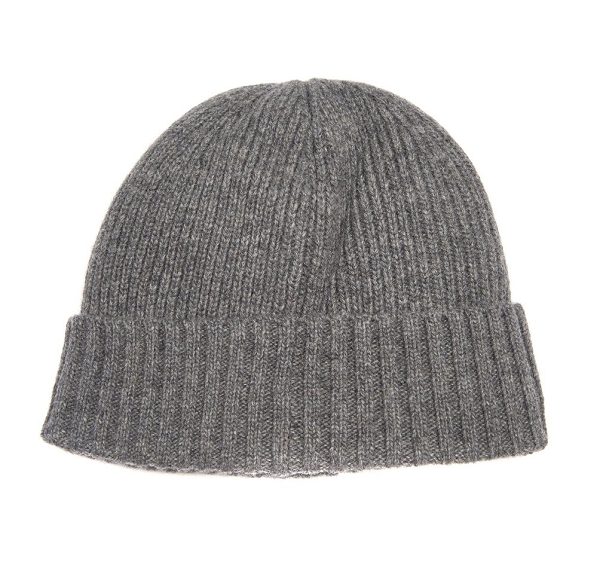 Barbour Carlton Beanie γκρι | BABO89038