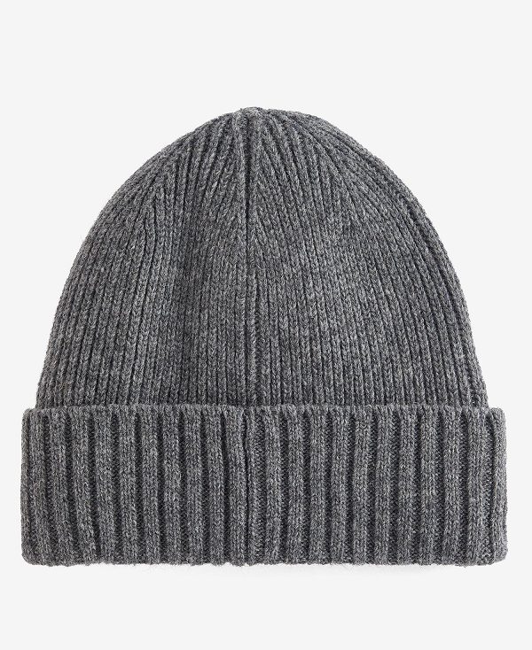 Barbour Carlton Beanie γκρι | BABO89038