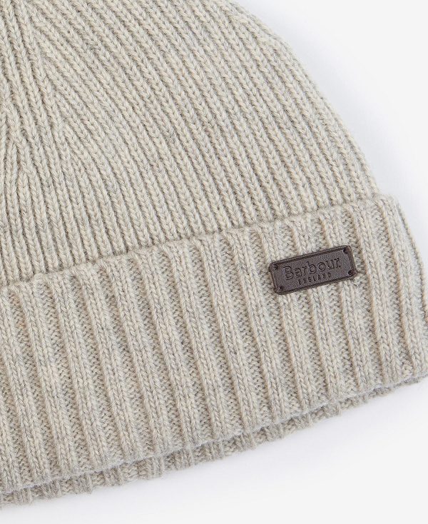 Barbour Carlton Beanie γκρι | BABO89040
