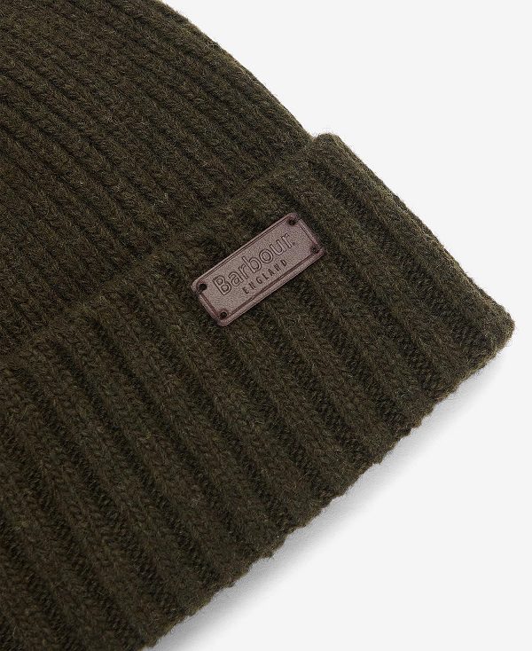 Barbour Carlton Beanie μαυρα | BABO89042
