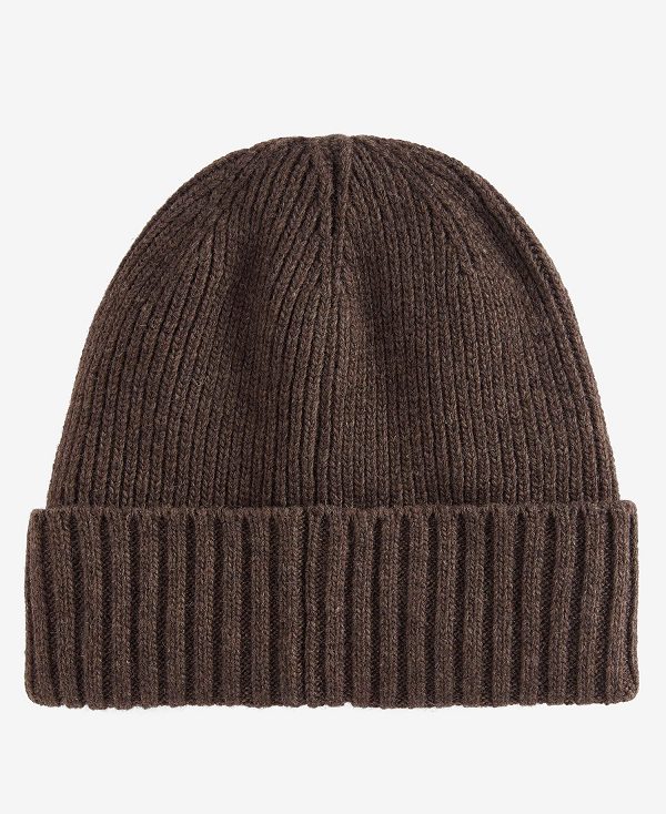 Barbour Carlton Beanie σοκολάτα | BABO89043
