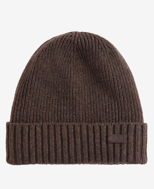 Barbour Carlton Beanie σοκολάτα | BABO89043