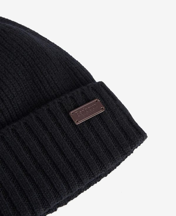 Barbour Carlton Beanie μαυρα | BABO89045