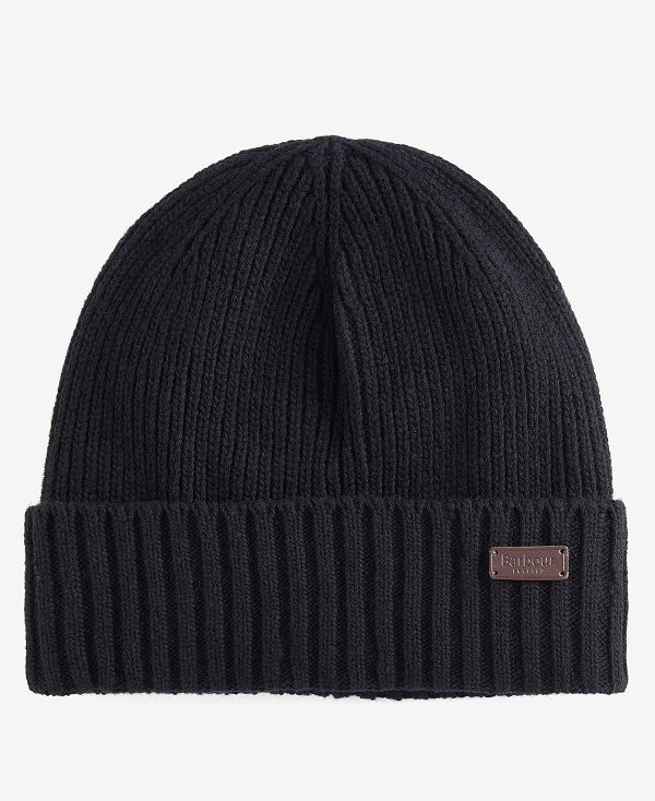 Barbour Carlton Beanie μαυρα | BABO89045