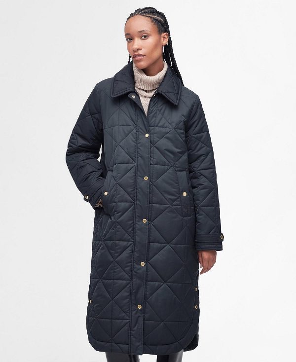 Barbour Carolina Quilted Jacket μαυρα | BABO89293