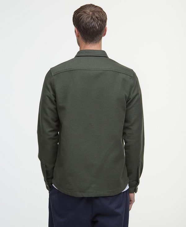 Barbour Carrbridge Overshirt σκουρο μπλε | BABO87648