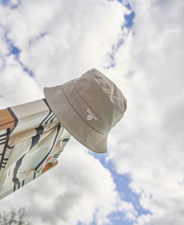 Barbour Cascade Bucket Hat γκρι | BABO88986